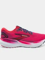 Brooks Women's Glycerin Gts 21 Running Shoes In Raspberry/estate Blue