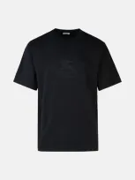 Burberry Black Cotton T-shirt