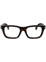 Burberry Eyewear Square-frame Glasses In Black