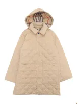 Burberry Kid Boy Quilts In Gray