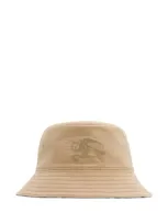 Burberry Reversible Cotton Blend Bucket Hat In Sand