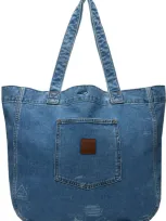 Carhartt Shoulder Bag  Wip Woman Color Denim In Blue Bleached