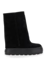 Casadei Boots In Black