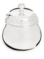 Christofle Silver-plated Albi Individual Sugar Bowl In Transparent