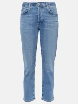 Citizens Of Humanity Emerson Mid-rise Slim Jeans In Blue