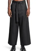 Comme Des Garçons Homme Deux Comme Des Garçons Homme Belted Relaxed In Black