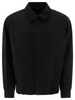 Comme Des Garçons Homme Deux Harrington Jackets In Black