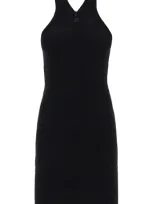 Courrèges Courreges "90's Criss Cross Mini Women In Black