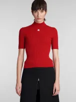 Courrèges Sweaters In Red