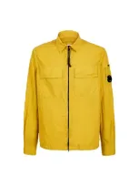 C.p. Company C.p Company Windbreaker Jacket In Yellow