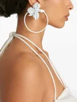 Cult Gaia Camille Earrings In White