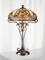 Dale Tiffany Boehme Tiffany Table Lamp In Multi