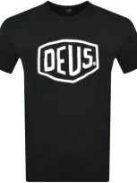 Deus Ex Machina Shield Logo T Shirt Black