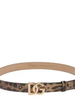 Dolce & Gabbana Dg Logo Leo Belt