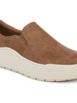 Dr. Scholl's Time Off Slip-on Sneaker In Light Honey Faux Leather