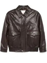 Dunst Leather Jackets In Brown