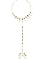 Eden Presley Shine 14k Yellow Gold Diamond Handchain