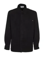 Etudes Studio Picture Canvas Wrinkled Shirt In Black