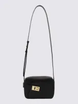 Ferragamo Small Camera Case Bag In Black