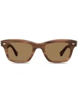 Garrett Leight Grove Sun Sequoia Tortoise