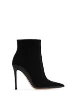 Gianvito Rossi Avril Booties In Black