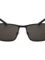 Hugo Boss Boss  Rectangular Frame Sunglasses In Black