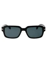 Hugo Boss Boss  Rectangular Frame Sunglasses In Black