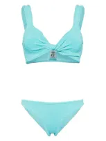 Hunza G Juno Bikini Set In Blue