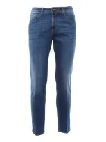 Jacob Cohen 5 Pockets Denim Pants In Multi