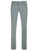 Jacob Cohen Slim Fit Nick Trousers In Green