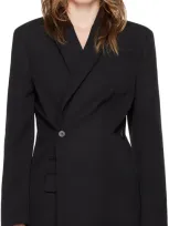 Jacquemus Black La Casa 'la Veste Tibau' Blazer In 990 Black