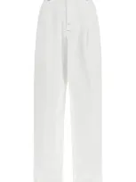 Jacquemus Jeans 'le De Nîmes Curzio' In White