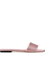 Jimmy Choo Clovis Slides In Pink