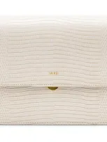 Jw Pei Joy Metallic Faux Leather Shoulder Bag In White