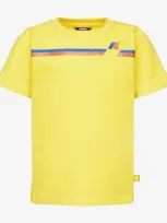 K-way P. Odom Logo Stripes In Yellow