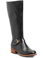 Kork-ease ® Carli Knee High Boot In Black Leather