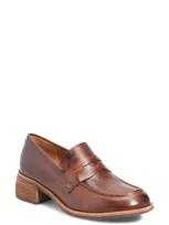 Kork-ease ® Keegan Penny Loafer Pump In Tan Leather