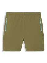 Lacoste Men's Relaxed Fit Zip-up Pocket Shorts - 3xl - 8 In Green