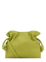 Loewe Flamenco Clutch-tu Nd  Female In Green