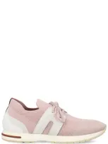 Loro Piana 360 Lp Lady Flexy Walk Sneakers In Beigemel