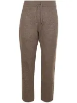 Loro Piana Straight-leg Trousers In Brown