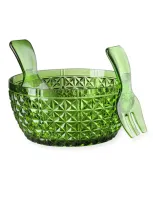 Mario Luca Giusti Churchill Salad Bowl In Green