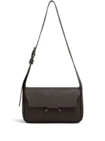 Marni Medium Trunkaroo Soft Leather Shoulder Bag In Brown