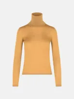 Max Mara 'saluto' Brown Virgin Wool Sweater