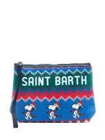 Mc2 Saint Barth Aline Make-up Bag In Blue