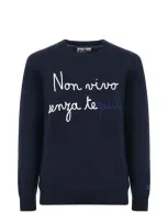 Mc2 Saint Barth Sweaters Blue