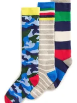 Mini Boden Kids' Assorted 3-pack Knee High Socks In Multi