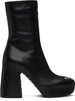 Misbhv Black 'the Pop Platform' Boots