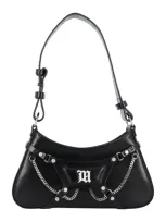 Misbhv Black Leather Fetish Bag