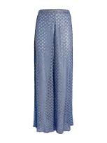 Missoni Wide-leg Trousers In Blue